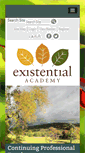 Mobile Screenshot of existentialacademy.com